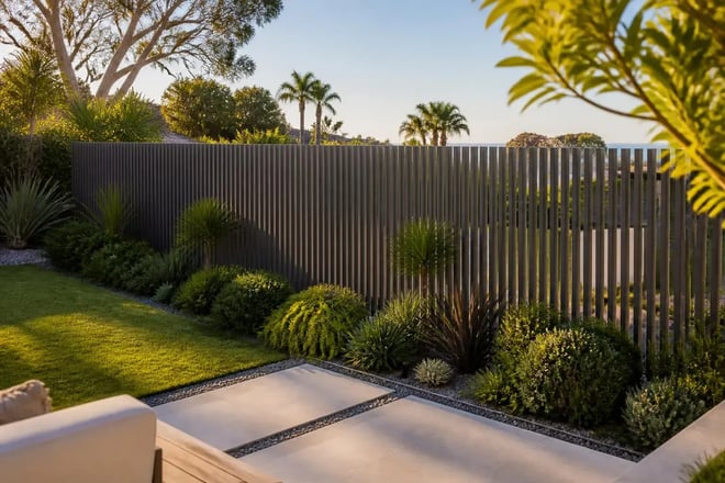 Decking and fencing
