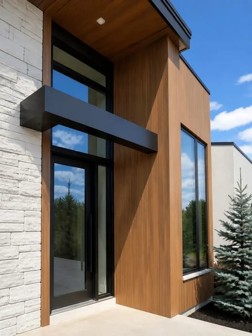 Metal roofing detail