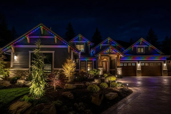 Orion X soffit lights in full colour